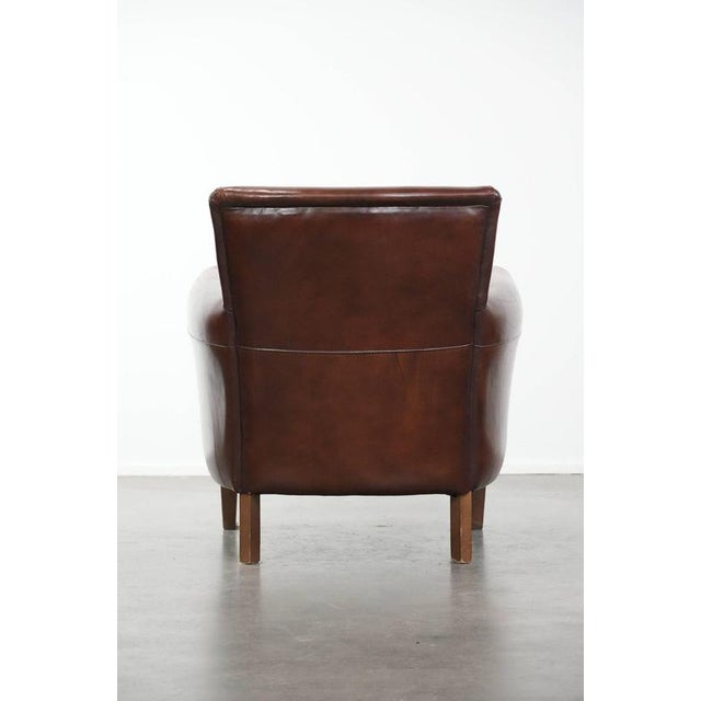 Vintage Armchair in Sheepskin For Sale - Image 4 of 16
