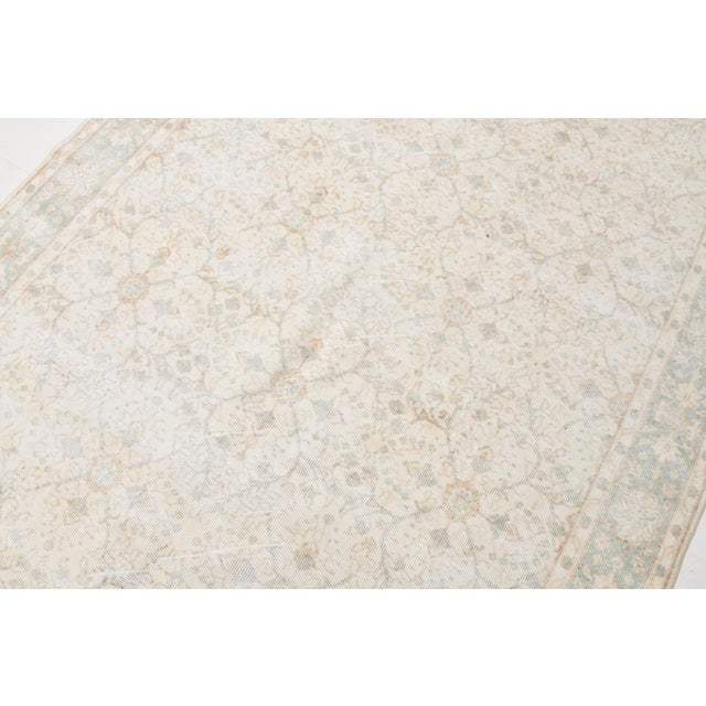 Textile Vintage Wool & Cotton Rug For Sale - Image 7 of 18