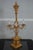 Traditional 1950s Pair of French Empire Candelabra Lamps W. Prisms For Sale - Image 3 of 14