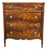 1940s John Widdicomb Federal Style Flame Mahogany Chest of Drawers For Sale