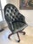 Vintage Chesterfield Style Chair in Green Leather, 1980s For Sale - Image 3 of 18