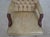 Classic Leather Tufted Rolling Desk Chair For Sale In Philadelphia - Image 6 of 18