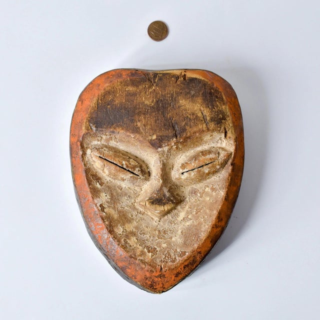 Wood Early 20th Century Kwele Ekuk Mask Gabon For Sale - Image 7 of 15