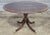 Traditional Late 20th Century Stickley Oval Federal Style Mahogany Dining Table W 2 Leaves Brass Paw Feet For Sale - Image 3 of 11