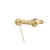 18k Yellow Gold Diamond Studded Pug Dog Brooch For Sale - Image 4 of 10