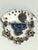 Vintage 1930s Czech Sapphire Blue Rhinestone Vinaigrette Scent Brooch For Sale - Image 4 of 7