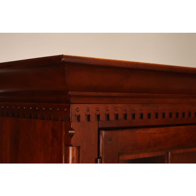 Lexington Bob Timberlake Cherry Breakfront Bookcase For Sale - Image 13 of 18