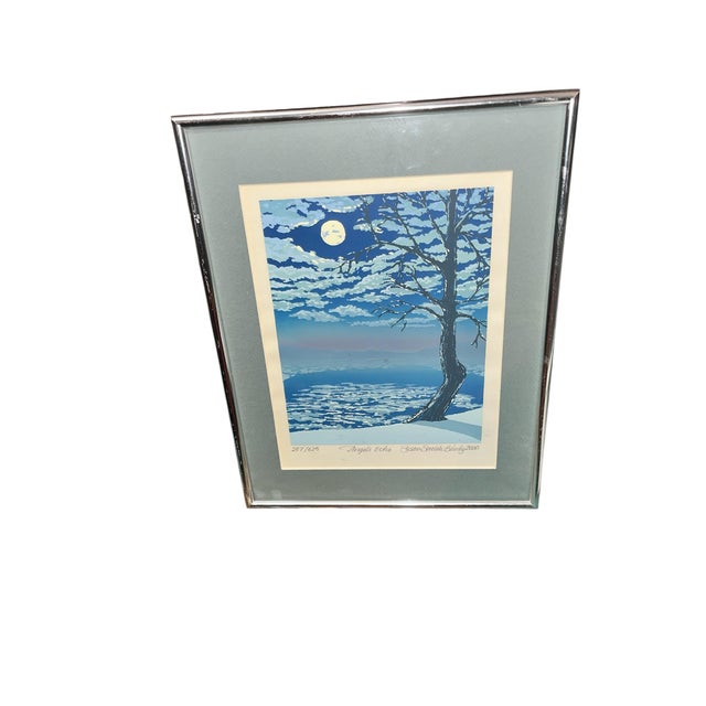 “Angels Echo” by Susan Smith Bundy, Signed Limited Edition Serigraph, 2000 For Sale In Dallas - Image 6 of 8