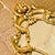 French Baroque Gold Leaf Gilded Mirror with Parcloses, 19th Century For Sale - Image 6 of 10