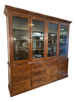 Oak Display Cabinet, 1920