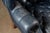 Vintage Tufted Leather Chesterfield Armchair in Blue For Sale - Image 9 of 15