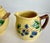 Rustic European Vintage Tiffany & Co. Blackberries Majolica Sugar Bowl & Creamer Set For Sale - Image 3 of 12