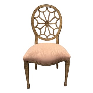 Vintage Set of 10 Spiderback Dining Chairs For Sale