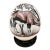 Mid-Century South African Scrimshaw Ostrich Egg With Engraved Oryx on Carved Wood Stand For Sale