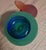 Modern Vintage Franco Moretti Salvo Hand Blown Perfume Bottle. 1980 Post Modern, Signed For Sale - Image 3 of 6