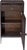 Traditional Sarreid Narrow Storage Cabinet For Sale - Image 3 of 5
