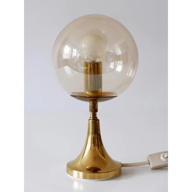 Mid-Century Modern Brass Table Lamp from Sölken Leuchten, Germany, 1960s For Sale - Image 12 of 12