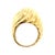 1980s Henry Dunay 18k Gold Hammered Swirl Sculptural Dome Ring, Circa 1980's, Size 5.25 For Sale - Image 5 of 7