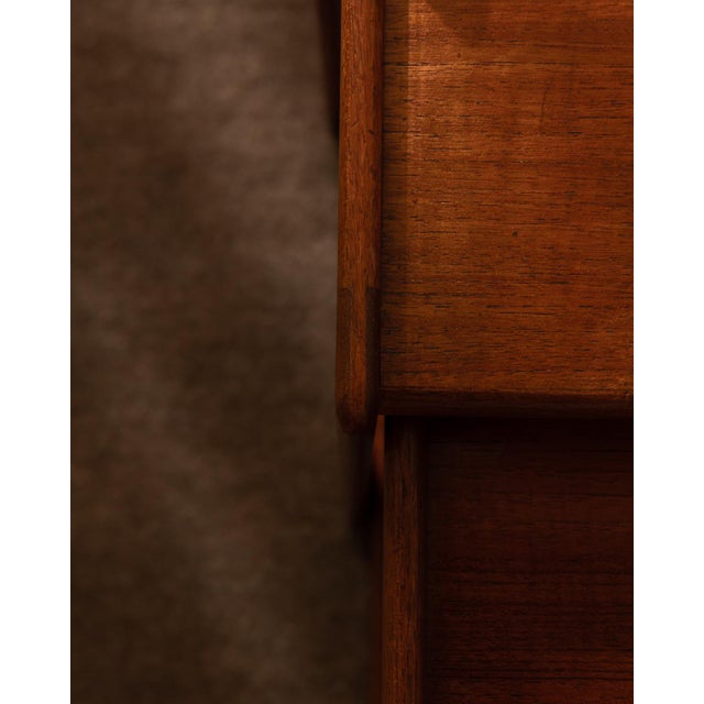 Teak Nesting Tables by Arne Hovmand-Olsen for Mogens Kold, 1960s, Set of 3 For Sale - Image 11 of 18
