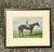 Early 20th Century Vintage Regency Original Painting on Board of Horses and Jockey For Sale - Image 5 of 8