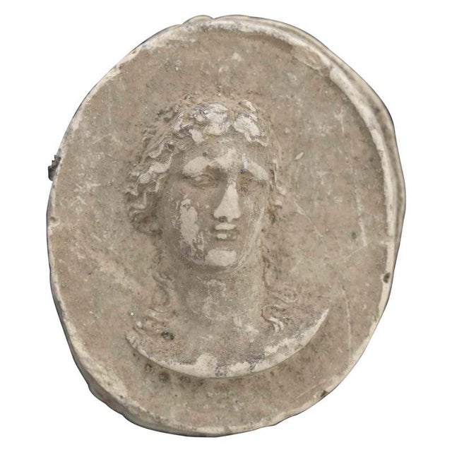 Neoclassical Cameo Intaglio in Biscuit, Italy, 19th Century For Sale - Image 5 of 5