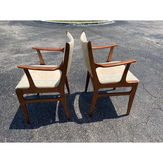 1970s D-Scan Teak Dining Chairs - Set of 6 For Sale - Image 5 of 11