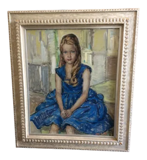 Vintage Portrait of a Young Woman