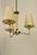Modern 3-Arm Chandelier in Brass and Glass by Rupert Nikoll, Austria, 1950s For Sale - Image 6 of 15