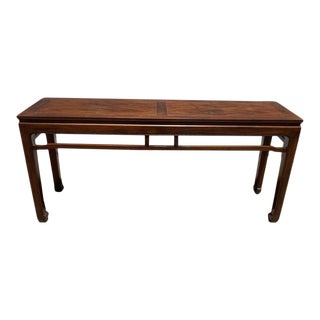 Vintage Henredon Ming Style Console Table For Sale