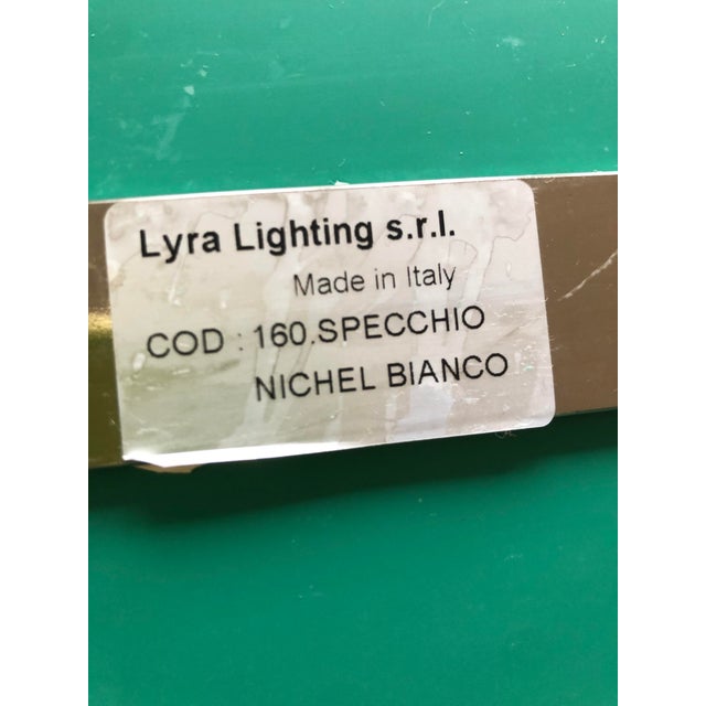 Metal Free-Form Mirror, Italy, 1970s For Sale - Image 7 of 9