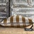 French Linen Accent Cover– Vichy Havane For Sale - Image 4 of 7
