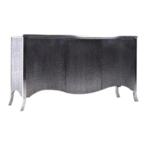 Design Institute America Dia Mid Century Metal and Glass Credenza