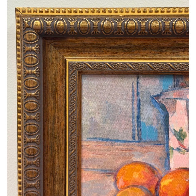 Traditional Gold Framed Paul Cezanne Canvas Print For Sale - Image 3 of 8