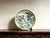 Art Deco Chinese Ceramic Plate,Famille Rose Porcelain Plate Hand Painted Hundreds Cranes Pattern For Sale - Image 3 of 10