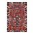 1960 Red Hand Knotted Old Persian Bakhtiari Professionally Cleaned Soft Wool Rug For Sale