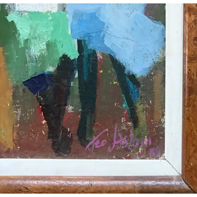 American Oil Painting - The Secret - Signed For Sale In New York - Image 6 of 8