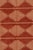 Rug & Kilim’s Indian Dhurrie Rug in Brick Red and Orange Geometric Pattern For Sale In New York - Image 6 of 9