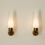 This pair of elegant mid-century wall lights was made in italy in the 1960s. Due to the quality of manufacture and...