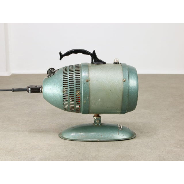 Metal Mid-Century German Blue Table or Floor Lamp For Sale - Image 7 of 18