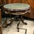 Neoclassical French Neoclassical Round Side Table – Marble Top With Carved Wood & Gilded Accents For Sale - Image 3 of 3