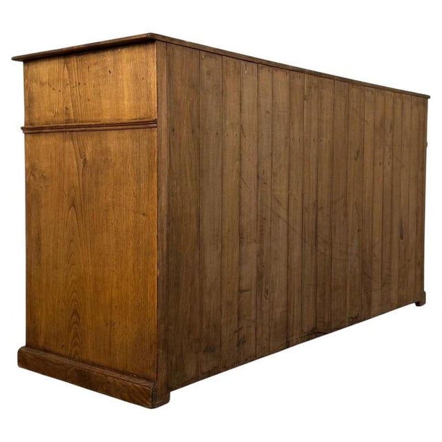 20th Century Golden Oak Dresser Base For Sale - Image 10 of 13