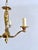 Louis XV Cast Brass Three-Light Chandelier, France, 1940s For Sale - Image 4 of 16