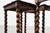 Early 20th Century Antique Oak Barley Twist Nesting Tables, England, 1900, Set of 3 For Sale - Image 5 of 18