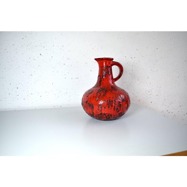 Fat Lava Ceramic Pot from Scheurich Keramik, 1950s For Sale - Image 4 of 5