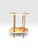 1970s Vintage Hollywood Regency Brass & Onyx Two-Tier Console Table With Gallery Rail For Sale - Image 5 of 8