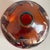 Ruby Red Large Art Glass Vase - Daniel Edler Graffiti Helix Series For Sale - Image 8 of 9