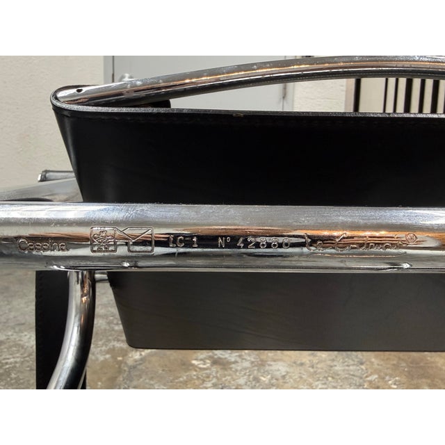 Le Corbusier for Cassina Sling Chairs, Pair For Sale - Image 12 of 12