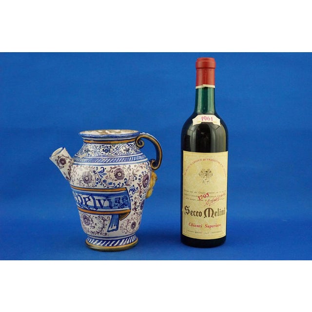 Renaissance Ceramic Pharmacy Jar, Italy, Late 1600s For Sale - Image 10 of 18