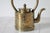 Vintage Chinese Brass Tea Pot W/ Floral Motif For Sale - Image 4 of 10