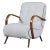 Italian Lounge Chair Attributed to Paolo Buffa For Sale